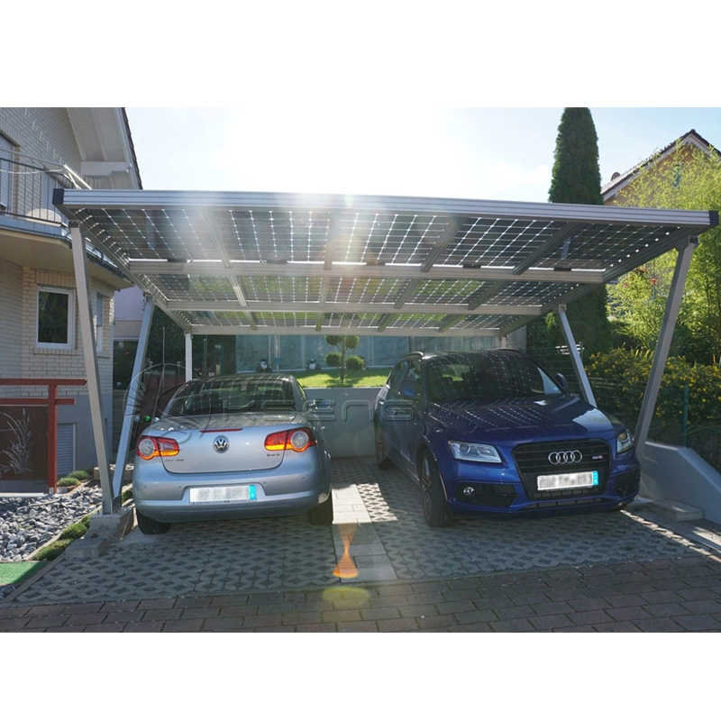 High Strength Solar Car Park Installed Structure Solar PV Carport Mounting Brackets System Solar Carport Structure